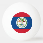 Patriottische Angolese vlag Pingpongbal (Voorkant)