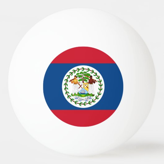 Patriottische Angolese vlag Pingpongbal (Voorkant)