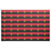 Patriottische Angolese vlag Stof (Fat Quarter)