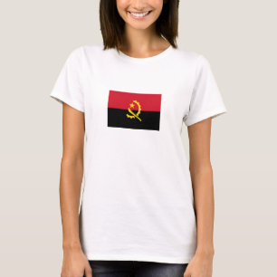 Patriottische Angolese vlag T-shirt