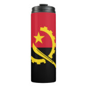 Patriottische Angolese vlag Thermosbeker (Voorkant)