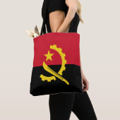 Patriottische Angolese vlag Tote Bag (Dichtbij)