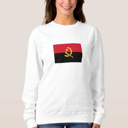 Patriottische Angolese vlag Trui (Voorkant)