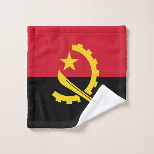 Patriottische Angolese vlag Washandje (Wasdoekje)