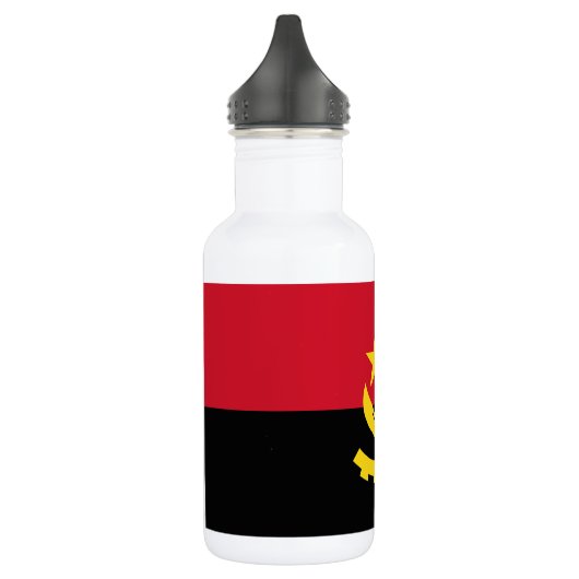 Patriottische Angolese vlag Waterfles (Links)