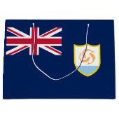 Patriottische Anguilla-vlag Groot Cadeauzakje (Voorkant)