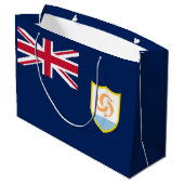 Patriottische Anguilla-vlag Groot Cadeauzakje (Achterkant Gekanteld)