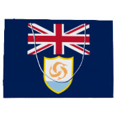Patriottische Anguilla Vlag Grote Cadeautas (Achterkant)