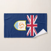 Patriottische Anguilla-vlag Handdoek (Handdoek)