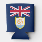Patriottische Anguilla Vlag Kan Koeler (Achterkant)