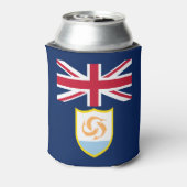 Patriottische Anguilla Vlag Kan Koeler (Blikje Achterkant)