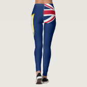 Patriottische Anguilla-vlag Leggings (Achterkant)