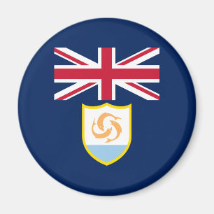 Patriottische Anguilla Vlag Magneet