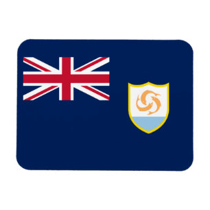 Patriottische Anguilla-vlag Magneet