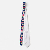 Patriottische Anguilla-vlag nekband Stropdas (Achterkant)