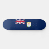 Patriottische Anguilla-vlag Persoonlijk Skateboard (Horizontaal)
