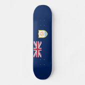 Patriottische Anguilla-vlag Persoonlijk Skateboard (Voorkant)