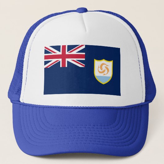 Patriottische Anguilla-vlag Trucker Pet (Voorkant)