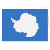 Patriottische Antarctica-vlag (Voorkant Horizontaal)