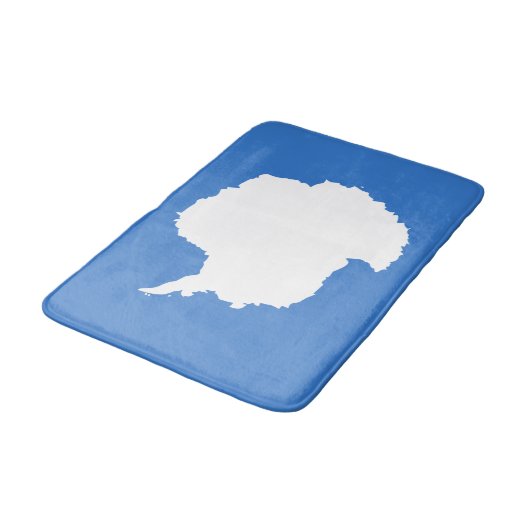 Patriottische Antarctica-vlag Badmat (Gekanteld)