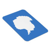 Patriottische Antarctica-vlag Magneet (Rechterzijde)