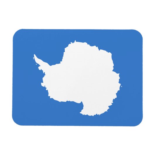Patriottische Antarctica-vlag Magneet (Horizontaal)