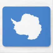 Patriottische Antarctica-vlag Muismat (Voorkant)