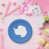 Patriottische Antarctica-vlag Papieren Bordje (Feest)