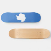 Patriottische Antarctica-vlag Persoonlijk Skateboard (Horizontaal)