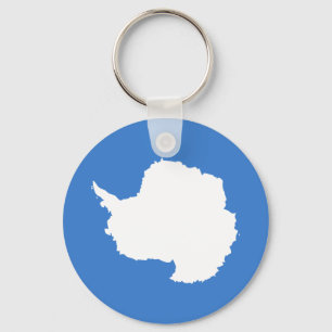 Patriottische Antarctica-vlag Sleutelhanger