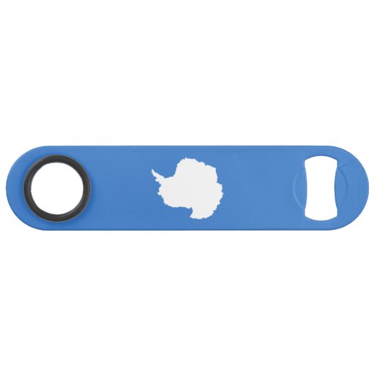 Patriottische Antarctica-vlag Speed Flessenopener (Voorkant (Horizontaal))