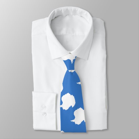 Patriottische Antarctica-vlag Stropdas (Gebonden)