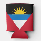 Patriottische antigua en Barbuda-Koelbox Blikjeskoeler (Achterkant)