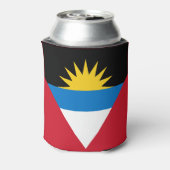 Patriottische antigua en Barbuda-Koelbox Blikjeskoeler (Blikje Achterkant)