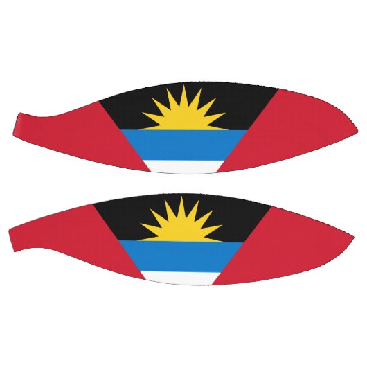 Patriottische antigua en Barbuda-vlag Basketbal (Panelen)