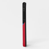 Patriottische antigua en Barbuda-vlag Case-Mate iPhone Case (Achterkant/links)