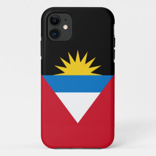 Patriottische antigua en Barbuda-vlag Case-Mate iPhone Case