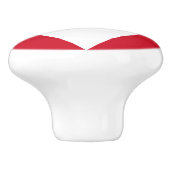 Patriottische antigua en Barbuda-vlag Keramische Knop (Zijkant)