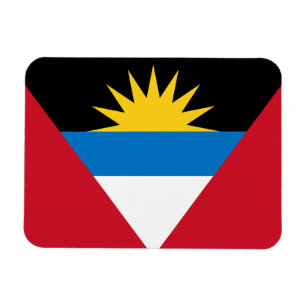 Patriottische antigua en Barbuda-vlag Magneet