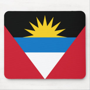Patriottische antigua en Barbuda-vlag Muismat