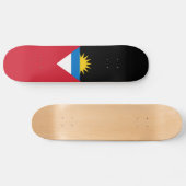 Patriottische antigua en Barbuda-vlag Persoonlijk Skateboard (Horizontaal)