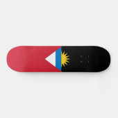 Patriottische antigua en Barbuda-vlag Persoonlijk Skateboard (Horizontaal)