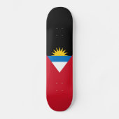Patriottische antigua en Barbuda-vlag Persoonlijk Skateboard (Voorkant)