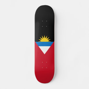 Patriottische antigua en Barbuda-vlag Persoonlijk Skateboard