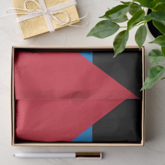 Patriottische antigua en Barbuda-vlag Tissuepapier (Geschenk)