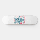 Patriottische Apollo 11 Missie Persoonlijk Skateboard (Horizontaal)