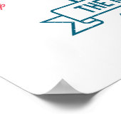 Patriottische Apollo 11 Mission Poster (Hoek)