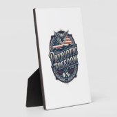 Patriottische Appalachian Heritage Vector Grafisch Fotoplaat (Zijkant)