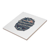 Patriottische Appalachian Heritage Vector Grafisch Tegeltje (Zijkant)