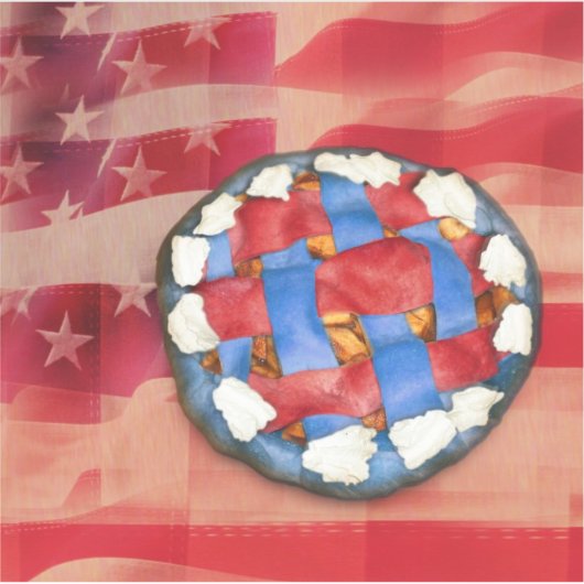 patriottische appeltaart sticker (Voorkant)